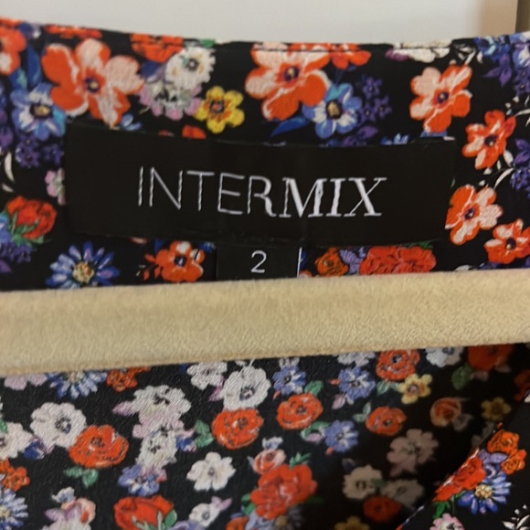 Intermix Silk Blouse - Picture 2 of 2